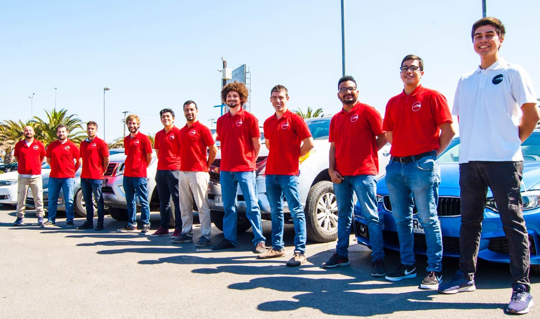 Equipo de Tu Auto Al Dia a cargo de la mantención de flotas