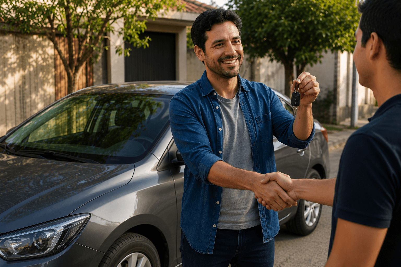 Entrega de llaves tras la venta de un auto con Tu Auto Al Dia